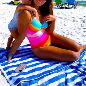 Trina Turk sunrise bathing suit NWT Sz 4